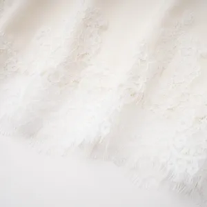 Miss Rosier Sophia White One Shoulder Top & Skirt Set with Lace Trim thumbnail 5