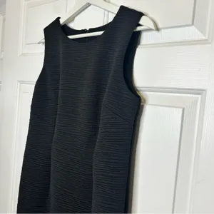 Mario Serrani‎ Sleeveless Black Sheath Dress Small thumbnail 4