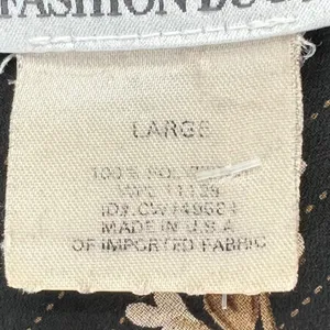 Fashion Bug Vintage 90s Floral Babydoll Top L Cinched Bust Y2K Romantic Fairy Grunge Blouse thumbnail 12