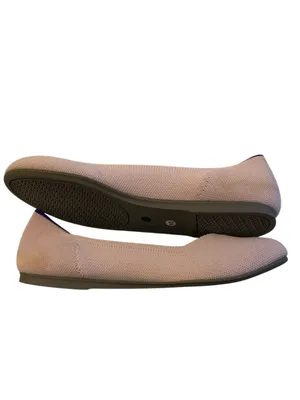 Rothy's round toe flats shoes pink women's size 10 thumbnail 3