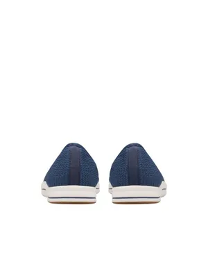 NWT Clarks Breeze Stretch Cloudsteppers Slip-On Loafer 26182066 Navy Blue 6W thumbnail 6