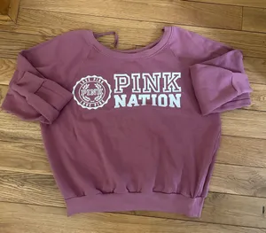 PINK Victoria's Secret Off-The-Shoulder Sweater thumbnail 1