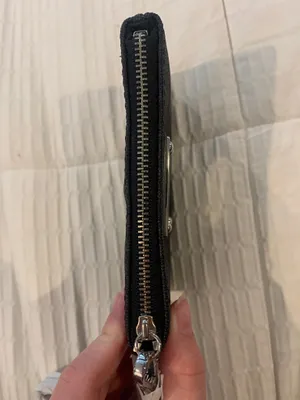 Michael Kors Black Leather Wallet Wristlet thumbnail 5