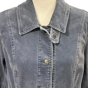 Eddie Bauer Womens Corduroy Utility Jacket Size L Academia Preppy Gilmore Girls thumbnail 2