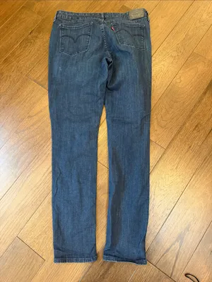 Levi’s 711 Skinny Mid Rise Jeans | Dark Wash Blue | Size 32 - C73-022 thumbnail 5