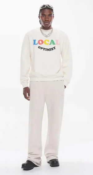 Madhappy Local Optimist Fleece Crewneck thumbnail 1
