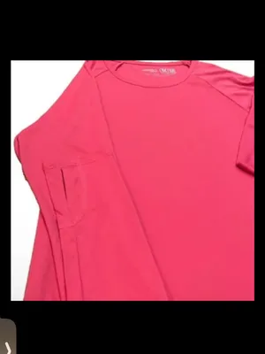 Reel Life Women's Medium Long Sleeve Tee Shirt Pink Quick Dry Beach Life NWOT thumbnail 3