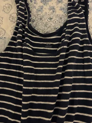 Aerie blue and white jumpsuit thumbnail 5