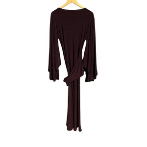 NWT ASOS DESIGN Plum Batwing Cinched Waist Maxi Dress US 8-10 thumbnail 8