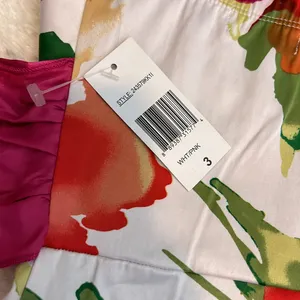 5/$30 🎈 Trixxi floral strapless dress size 3 thumbnail 6