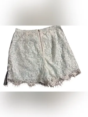 Hayden White with Light Blue and Navy Trim Shorts thumbnail 2