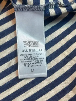 Free People We The Free Distressed Striped T-Shirt Medium Grunge Indie Sleaze M thumbnail 7