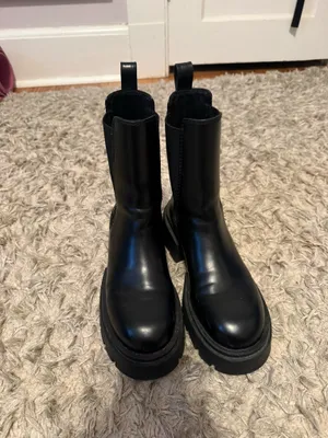 Black Booties Size 8 thumbnail 4