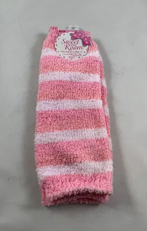 Sweet Room Light Pink White Leg Warmers thumbnail 1