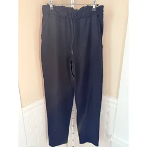 Lululemon Keep Moving Pant 7/8 High-Rise Black Luxtreme Size 8 thumbnail 2