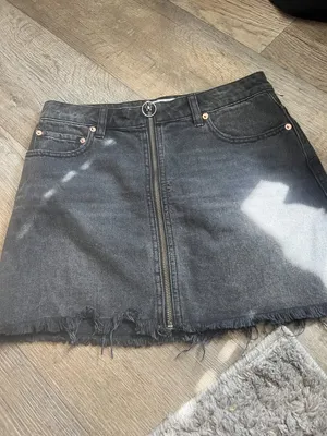 We the Free black denim skirt size 27 thumbnail 5