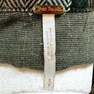 Free People Plaid Tunic Small Babydoll Boho Cottagecore Fall Layering Pockets thumbnail 5