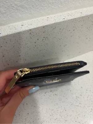 Kate Spade Cameron Street Wallet-Navy/Multi Small BLUE FLORAL EUC thumbnail 2