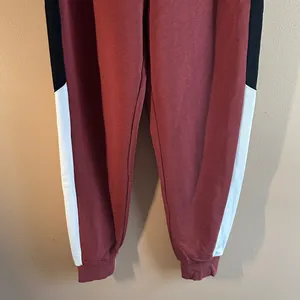 Nike Air Burgundy and Black Joggers thumbnail 6