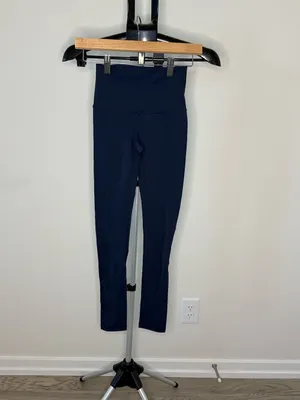 CALIA by Carrie Underwood Navy High Rise Leggings XXS Hidden Pocket Yoga thumbnail 3