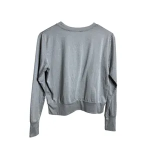 Vuori Daydream Crew Pullover Top size S Heather Grey Ultralightweight thumbnail 2