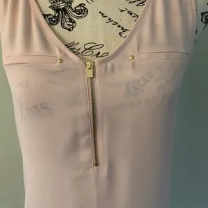 Express zipper-trimmed dressy tank thumbnail 2