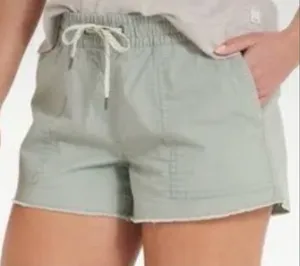 Vuori Women's Vintage Ripstop Shorts Size Large Eucalyptus Green EUC thumbnail 1