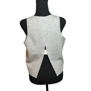 Lululemon minimal tank heathered power grey split back soft size 10 thumbnail 3