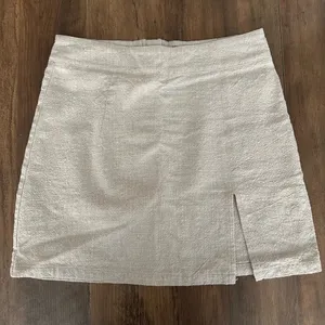 Lioness Linen Mini Skirt thumbnail 1