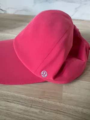 lululemon athletica Pink Performance Baseball Cap EUC thumbnail 3