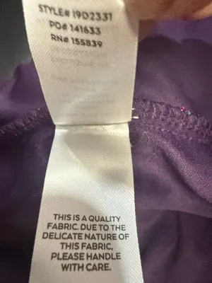 Lulus Purple Metallic Rhinestone Bodycon Mini Dress Size L NWT thumbnail 9