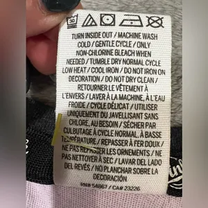 Victoria'S Secret Pink Marl Grey Bling Ribbed Neck Logo Sequin Tank S thumbnail 7