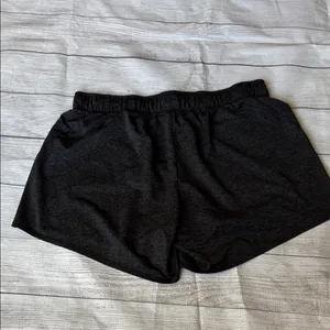 Nike Women's Iron Gray and Green Athletic Dri FIT Shorts XL thumbnail 5