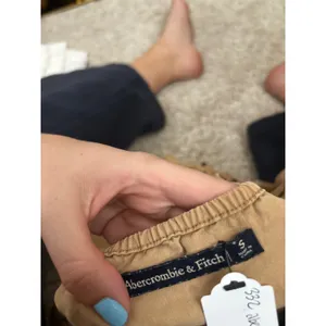 Abercrombie‎ & Fitch Womens Tan Wrap Surplice Romper Elastic Waist Small Brown thumbnail 3