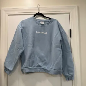 Barstool Sports Call Her Daddy I Am Unwell Sweatshirt Light Blue Large CHD thumbnail 3