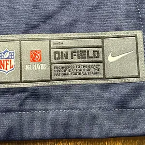 Women's Nike DeAndre Hopkins Navy Tennessee Titans Game Jersey-Medium thumbnail 3