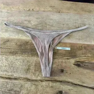 SKIMS Glitter Swim String Thong ~ Sienna ~ 4X ~ NWT! thumbnail 5