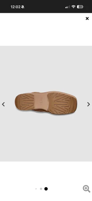 UGG Tan Chunky Platform Shearling Booties thumbnail 7