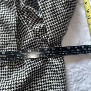 Westbound Houndstooth Pea Coat Sz 12 Wool Blend Exclusively Made For Dillard’s thumbnail 14