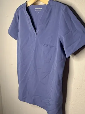 Mandala Scrub Shirt Size XS thumbnail 3