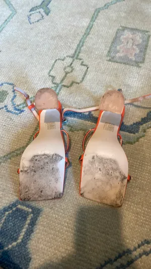 Public Desire Tropez Multi Jewel Heel In Orange thumbnail 6