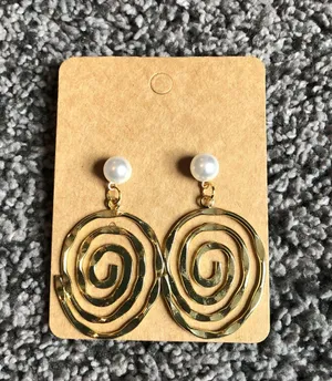 Spiral Earrings thumbnail 1