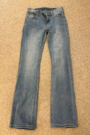 John Galt Low-Rise Flare Jeans thumbnail 1