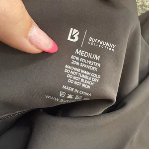 Buffbunny Size M High Waist‎ Step Up Leggings Brown Athletic Performance Gym NWT thumbnail 7
