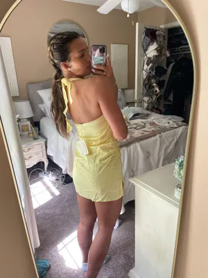 Peppermayo yellow dress thumbnail 3