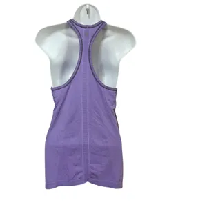Lululemon Swiftly Tech Racerback Tank Top Purple Heathered Size 6 Seamless Slim thumbnail 2