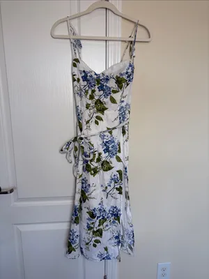 Reformation Kieryn Linen Dress size 2 thumbnail 4