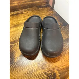 Oofos‎ Black Clogs Size Women 6 thumbnail 5