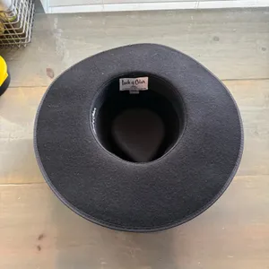 Lack of Color Black Australian Wool Rancher Hat Wide Brim Sz M thumbnail 10