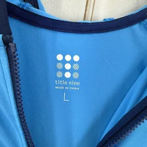 Title Nine Women’s Large Blue Zip Up Jacket thumbnail 2
